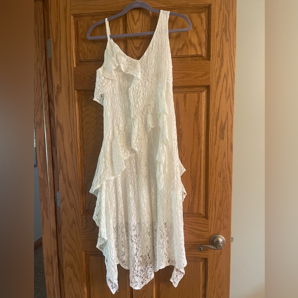 Womens white dress